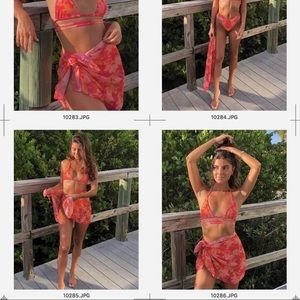 Brand new (no tags) Luna Top & Aria Bottoms in Flora